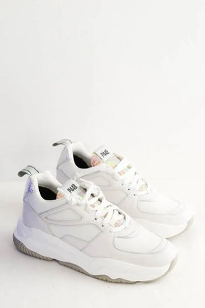Baskets P448 Blanc en Cuir
