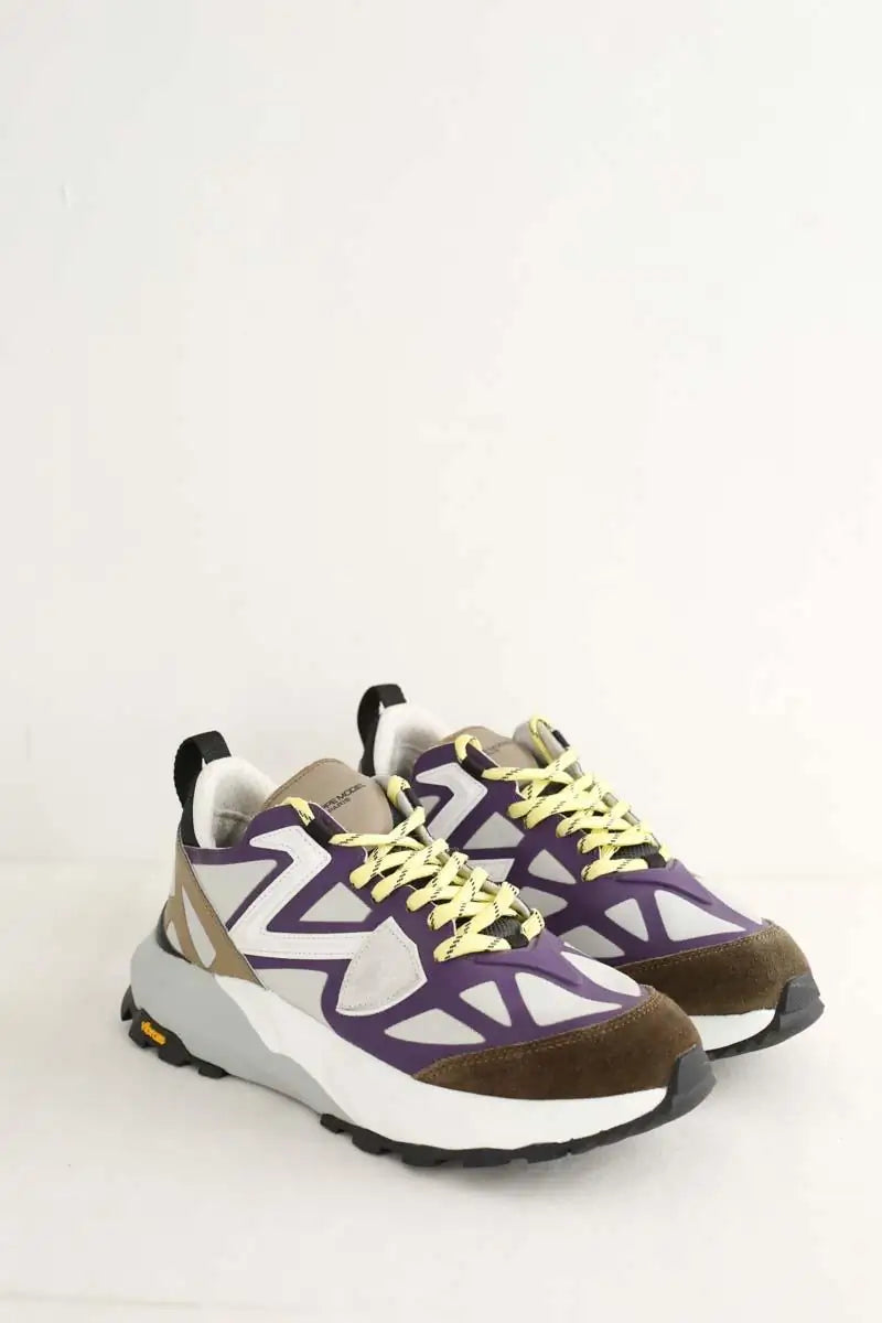 Baskets Philippe Model Multicolore en Cuir