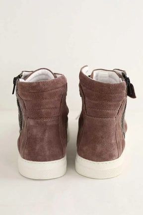Baskets Pierre Hardy Violet en Daim