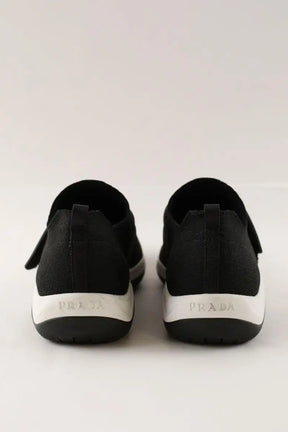 Baskets Prada Noir en Tissu