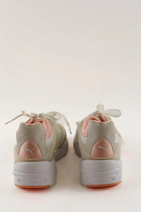 Baskets Puma Blanc en Tissu