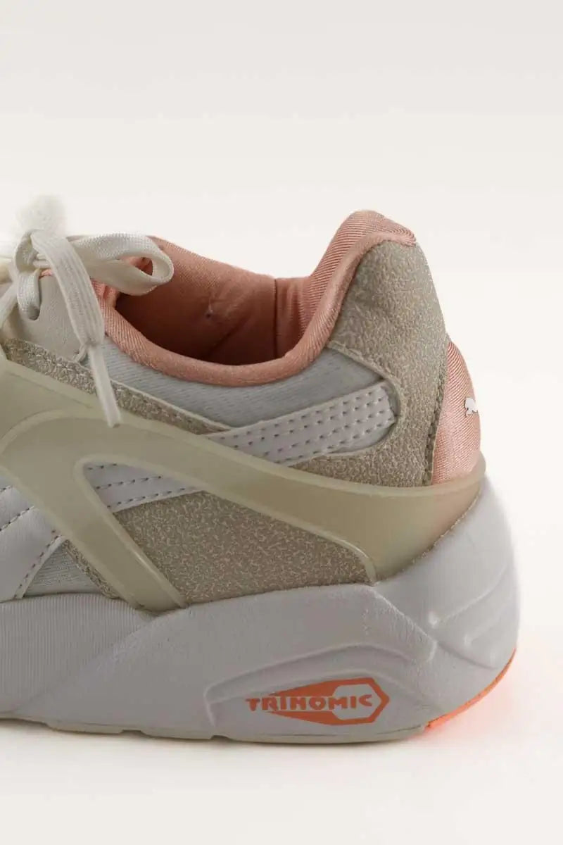 Baskets Puma Blanc en Tissu