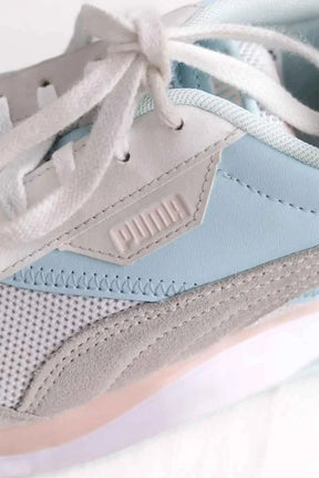 Baskets Puma Blanc en Tissu