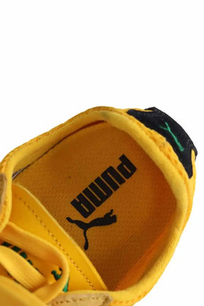 Baskets Puma Jaune en Tissu