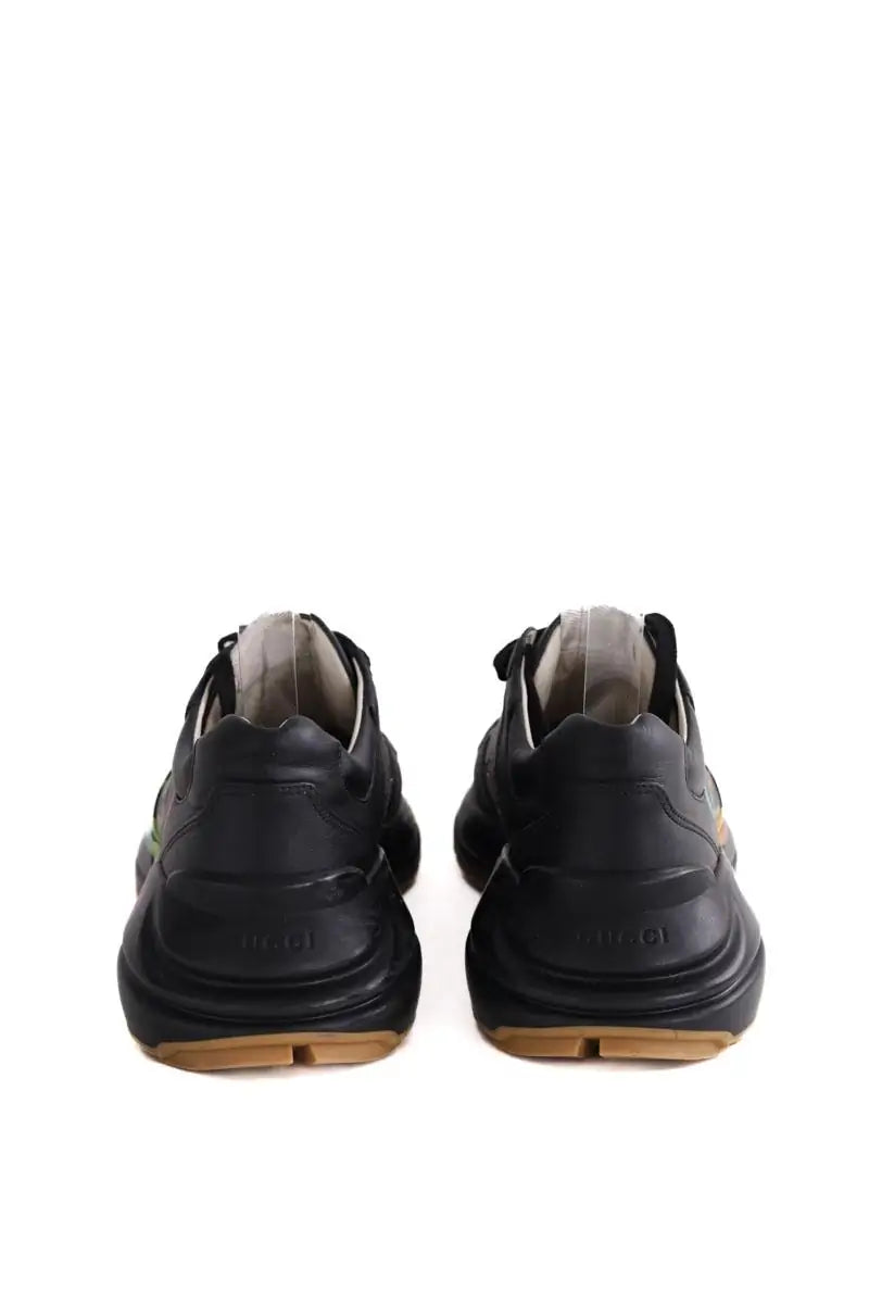 Baskets Rhyton Gucci Noir en Cuir