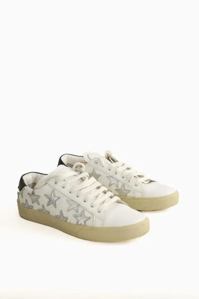 Baskets Saint Laurent Blanc en Cuir