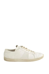 Baskets Saint Laurent Blanc en Cuir, taille 40 - Seconde Main