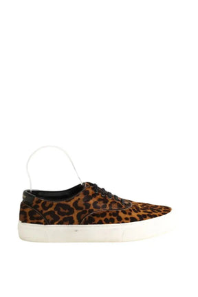 Baskets Saint Laurent Venice Marron en Cuir, taille 41 - Seconde Main