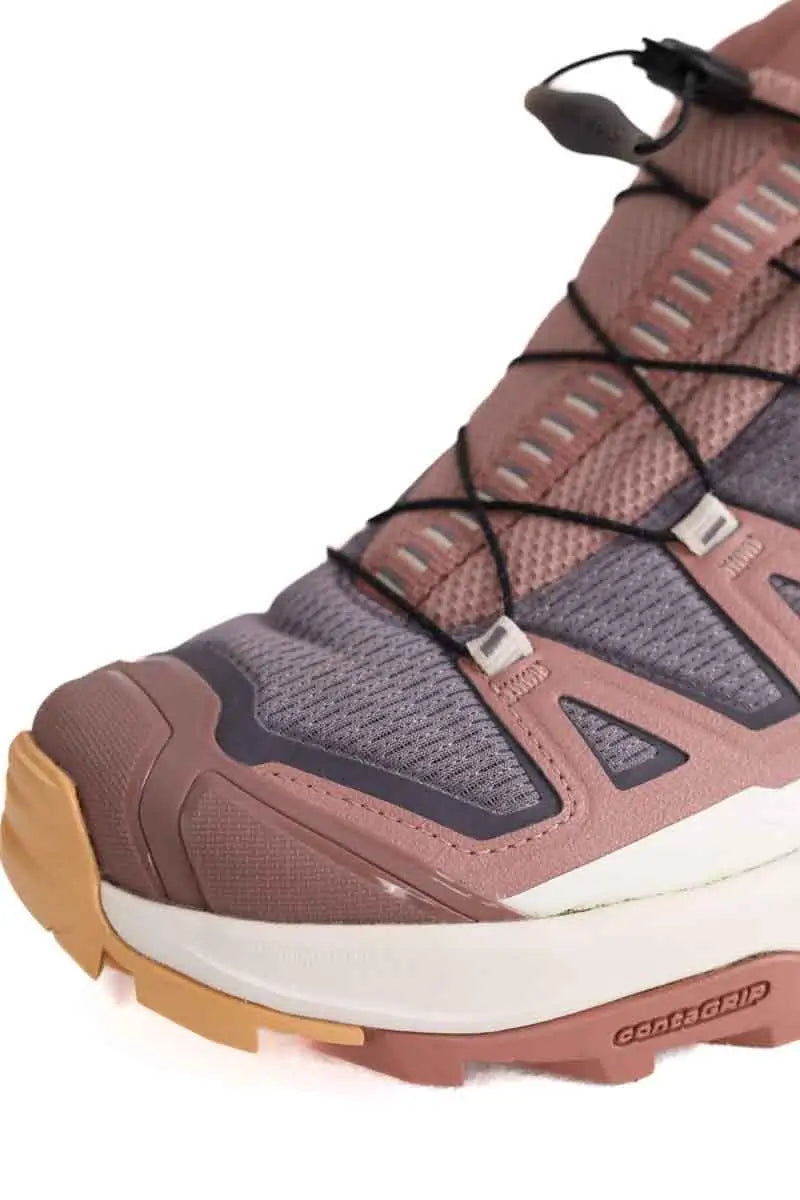 Baskets Salomon Beige en Cuir