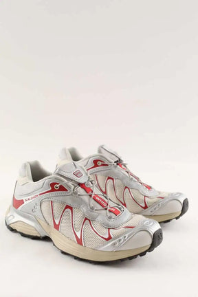 Baskets Salomon Beige en Tissu
