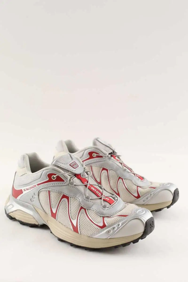Baskets Salomon Beige en Tissu