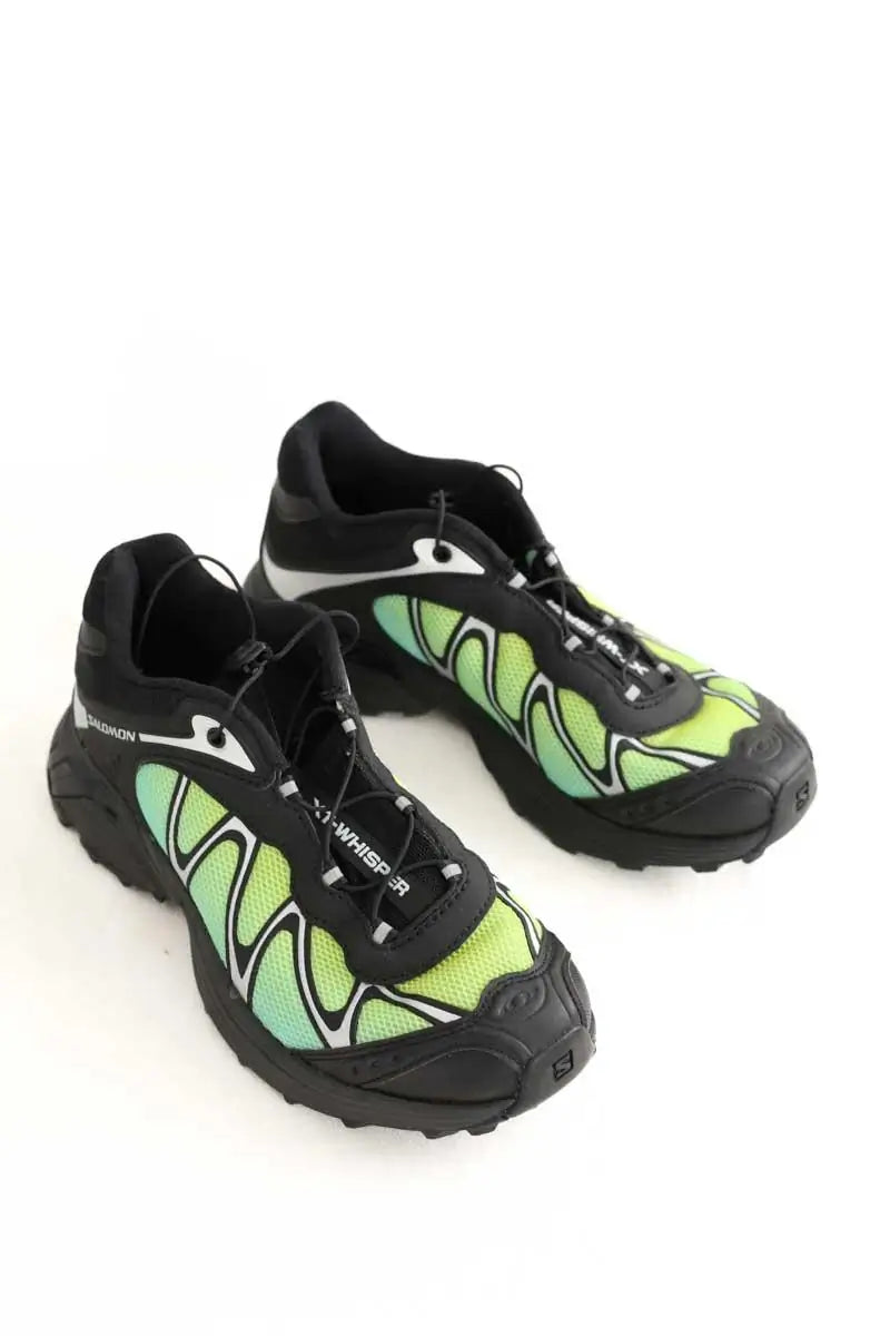 Baskets Salomon XT whisper Noir en Tissu