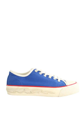 Baskets Sandro Bleu en Tissu, taille 37 - Seconde Main