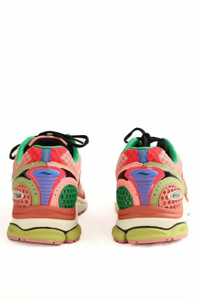 Baskets Saucony Progrid triumph 4 Rose en Tissu