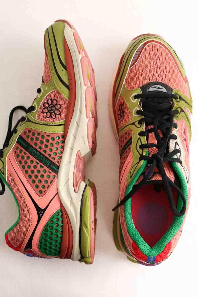 Baskets Saucony Progrid triumph 4 Rose en Tissu