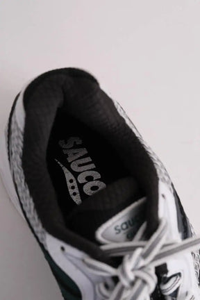Baskets Saucony Vert en Tissu