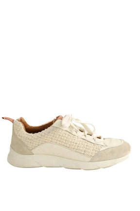 Baskets Sézane Beige en Tissu, taille 37 - Seconde Main