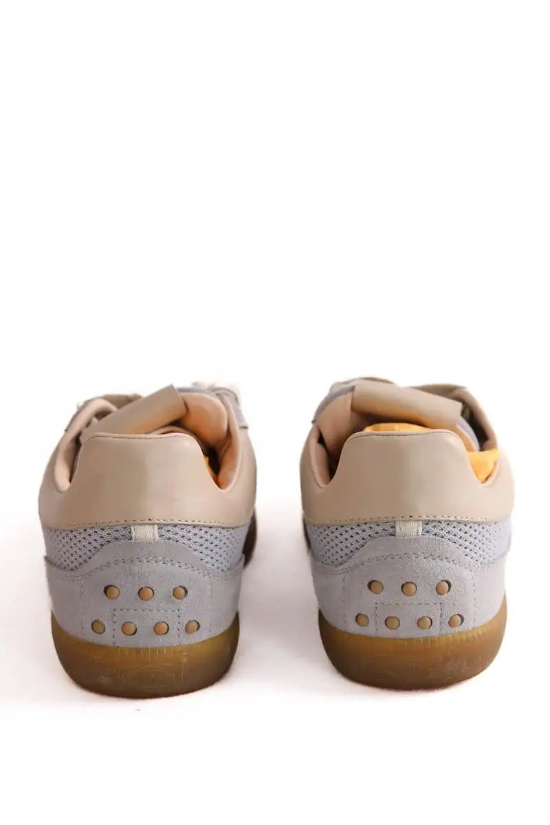 Baskets Tod's Bleu en Daim