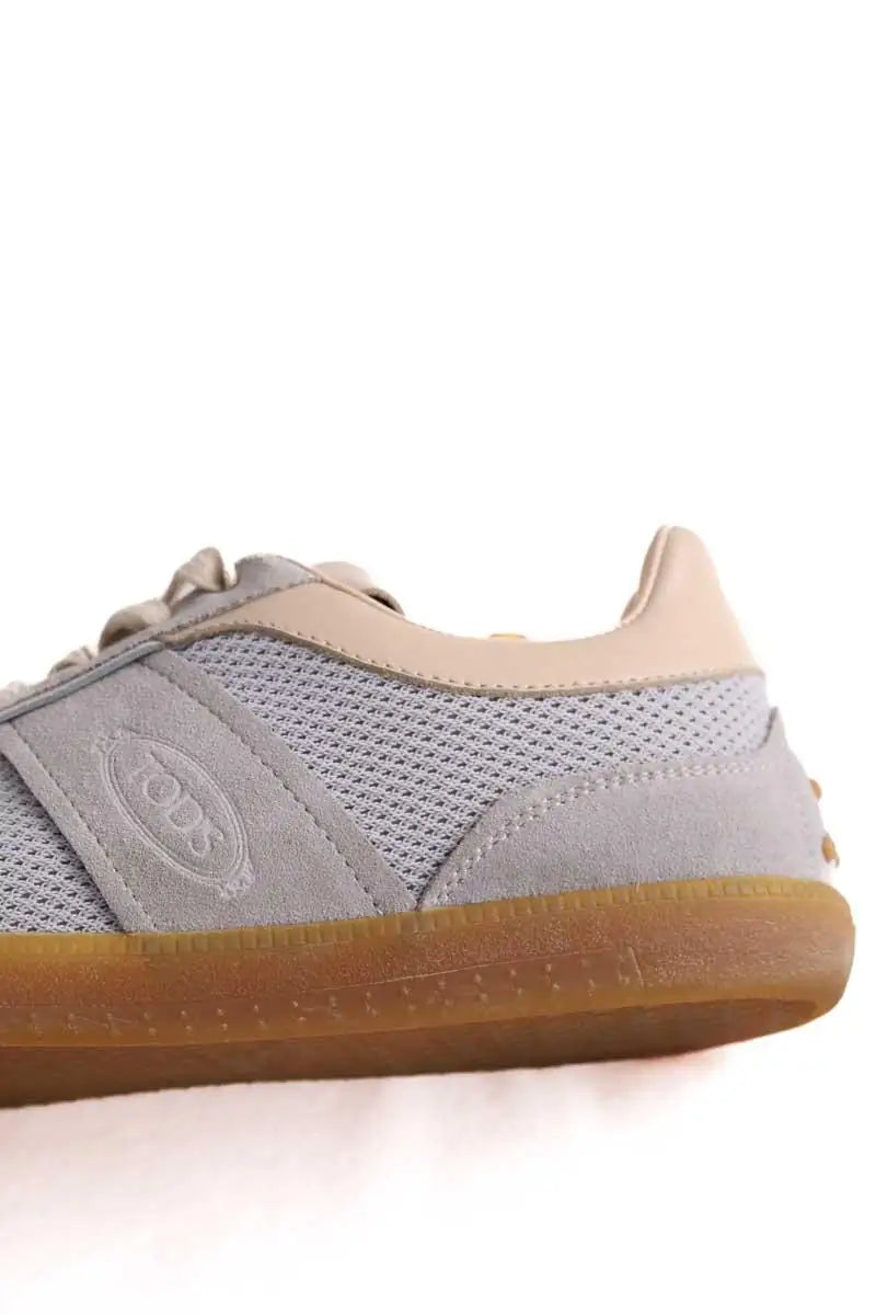 Baskets Tod's Bleu en Daim