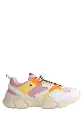 Baskets Tommy Hilfiger Violet en Polyester, taille 38 - Seconde Main