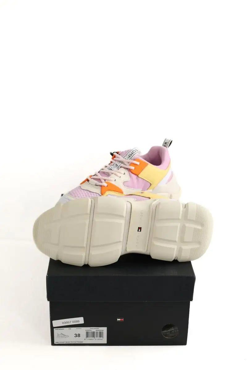 Baskets Tommy Hilfiger Violet en Polyester