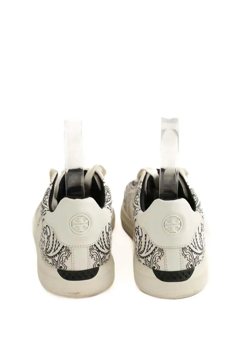 Baskets Tory Burch Blanc en Cuir