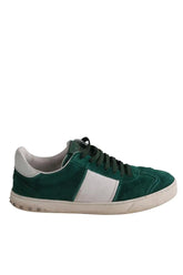 Baskets Valentino Vert en Daim, taille 43 - Seconde Main