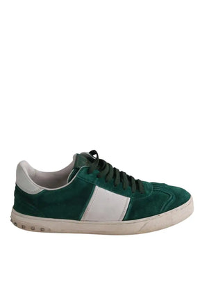 Baskets Valentino Vert en Daim, taille 43 - Seconde Main