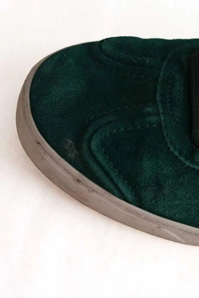 Baskets Valentino Vert en Daim