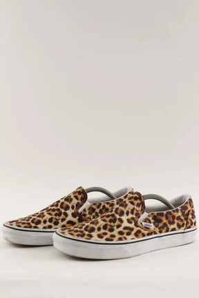 Baskets Vans Beige en Tissu