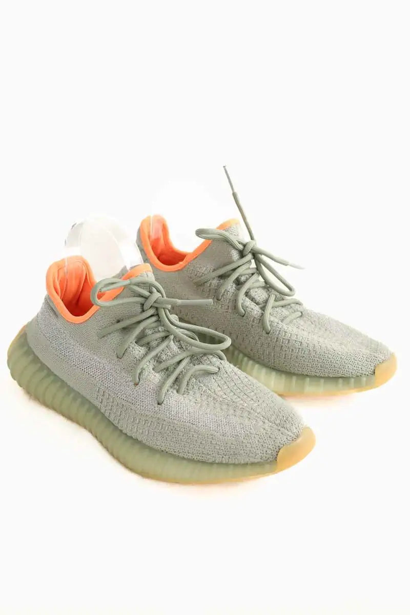 Baskets Yeezy Gris en Tissu