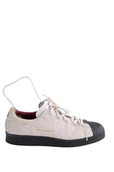 Baskets Yohji Yamamoto Ecru en Daim, taille 40 - Seconde Main