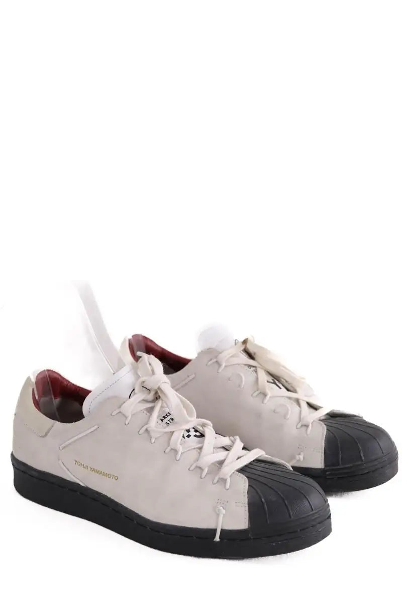 Baskets Yohji Yamamoto Ecru en Daim