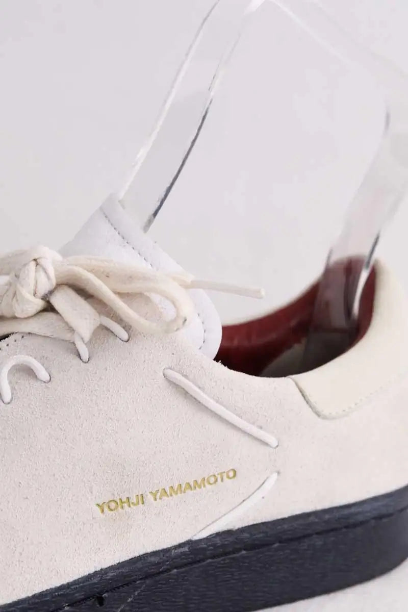 Baskets Yohji Yamamoto Ecru en Daim