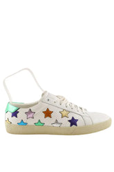 Baskets Yves Saint Laurent SL-06 multi stars Multicolore en Cuir, taille 42 - Seconde Main