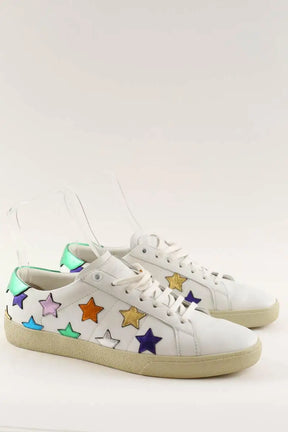 Baskets Yves Saint Laurent SL-06 multi stars Multicolore en Cuir