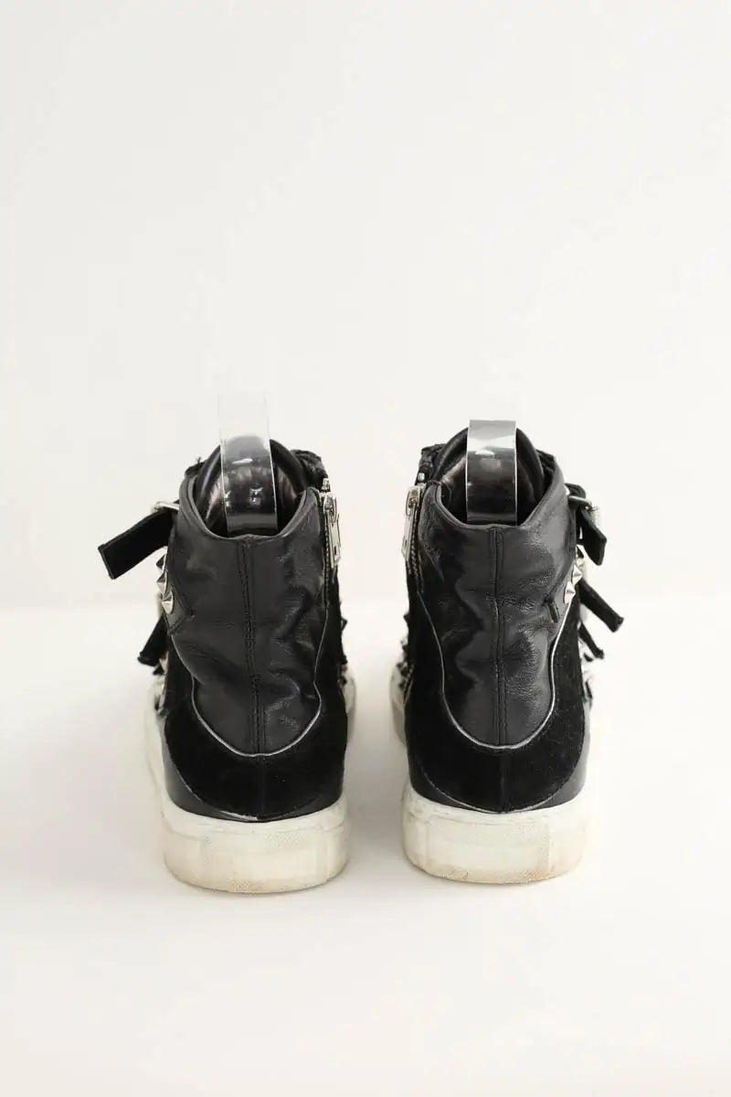 Baskets Zadig & Voltaire Noir en Cuir