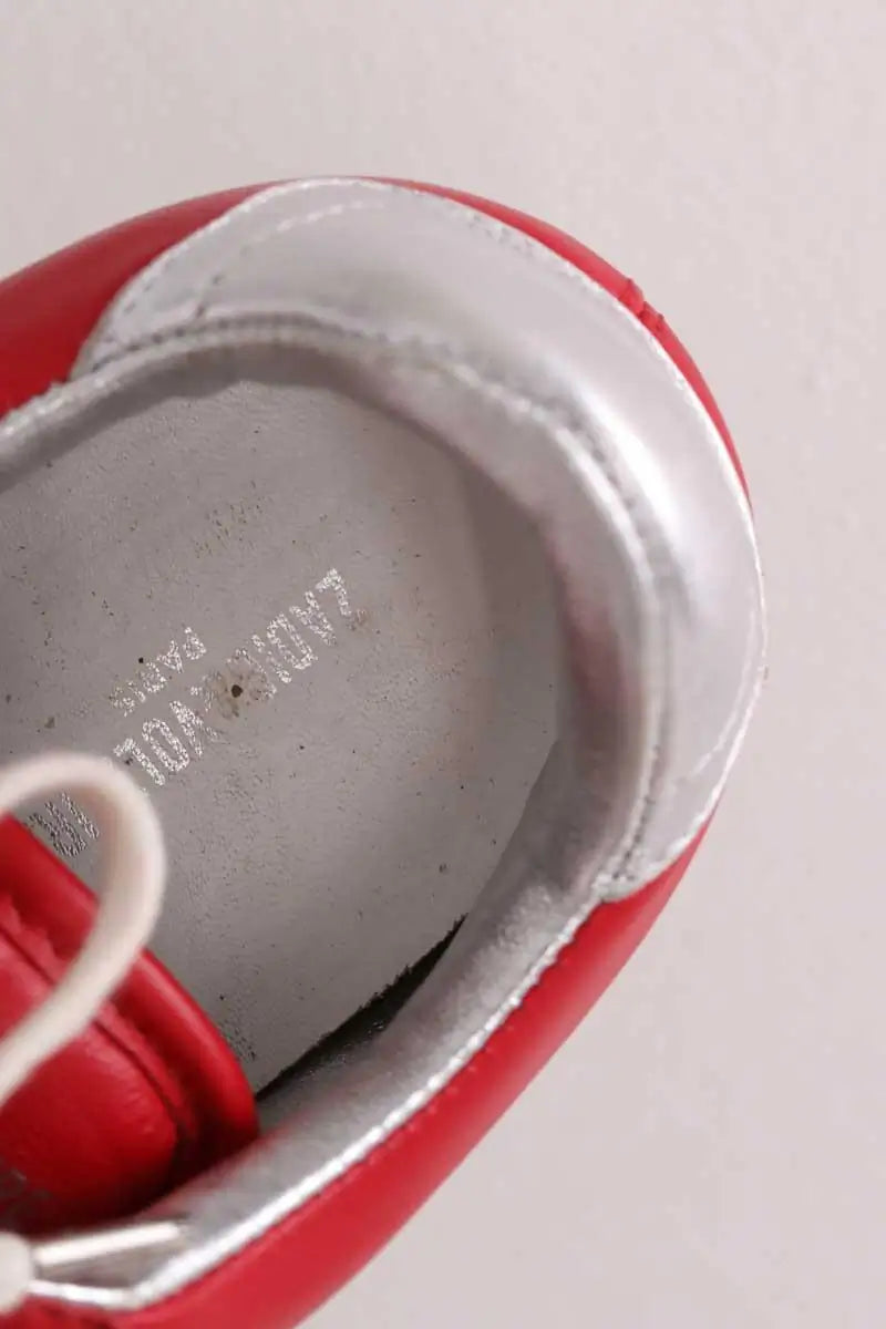 Baskets Zadig & Voltaire Rouge en Cuir