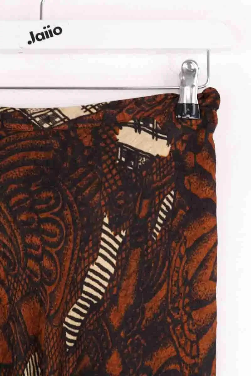 Jupe Mes Demoiselles Marron en Viscose