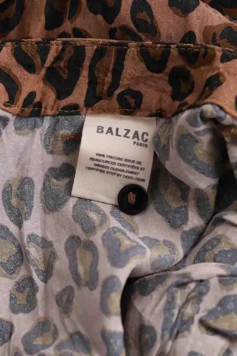 Pantalon Balzac Marron en Viscose