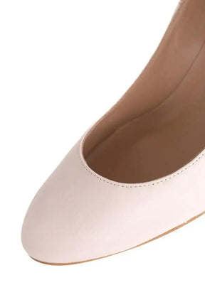 Talons LK Bennett Eevi Ecru en Cuir