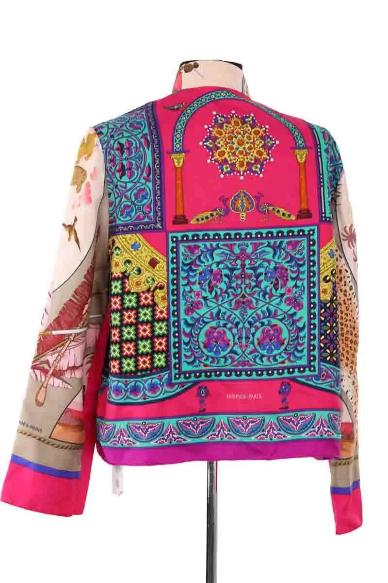 Gilet LILY EVE Multicolore en Soie