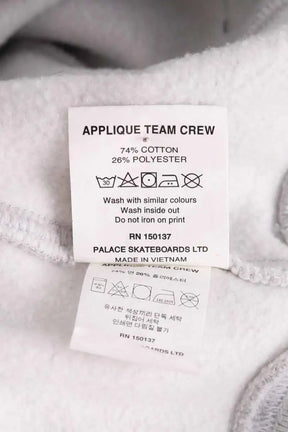 Sweatshirt PALACE Gris en Coton