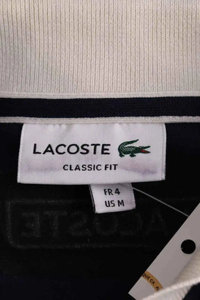 Polo Lacoste Bleu en Coton