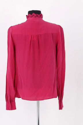 Chemise Sézane Rose en Soie