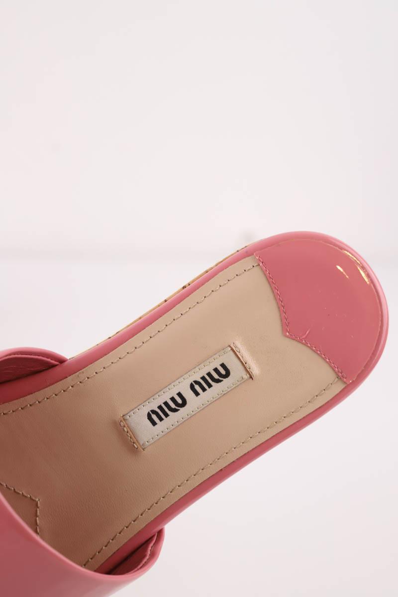 Sandales Miu Miu  Rose