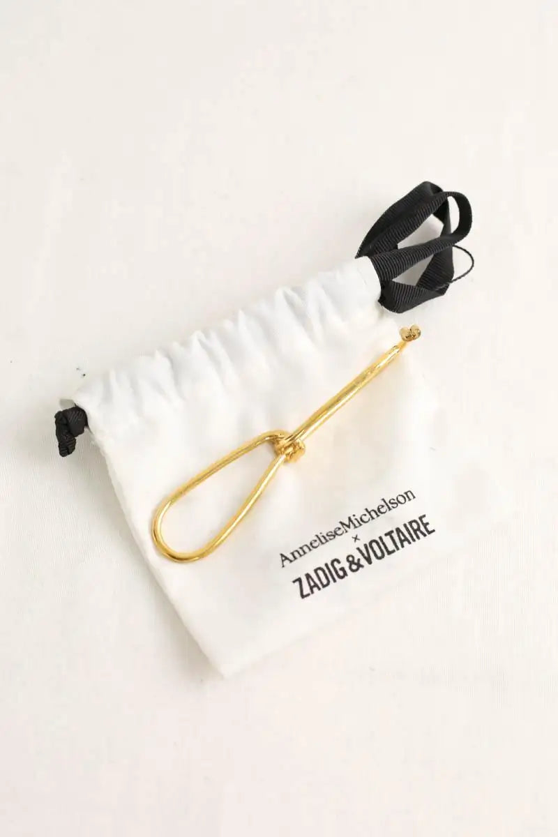 Boucle d'oreille Zadig & Voltaire  Doré