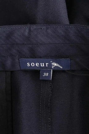 Pantalon Soeur Marine en Laine