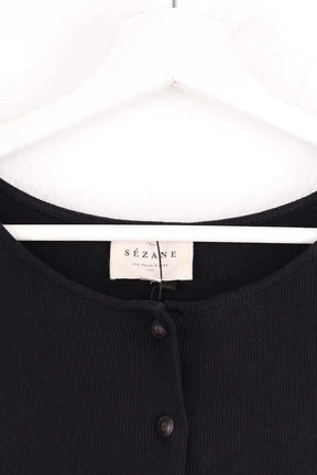 Robe Sézane Noir en Coton