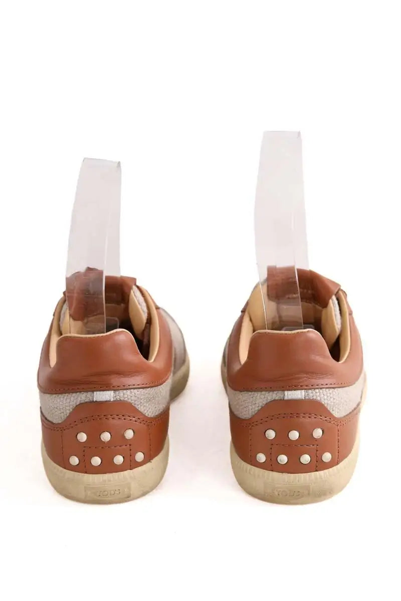 Baskets Tod's Marron en Cuir